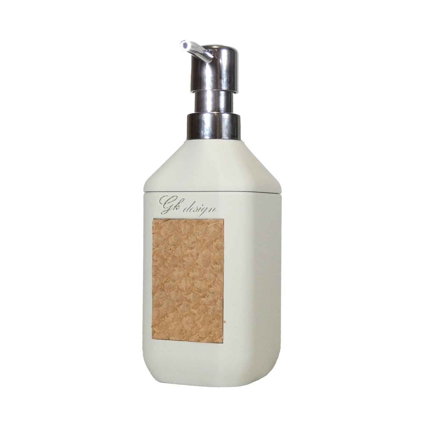 Distributeur de Savon en Cuir de Poisson - Écologique & Design de luxe