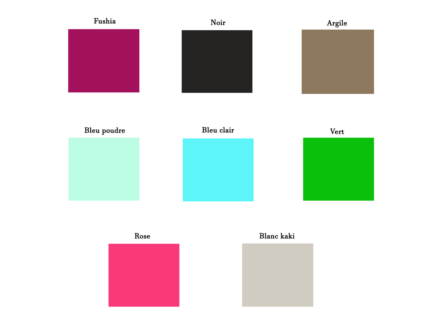 Choix des couleurs avec échantillons. pour lettres murales adhésives en PLA installées dans une chambre. Décoration personnalisée, pratique et élégante, idéale pour une ambiance moderne et unique. Disponible en plusieurs couleurs.