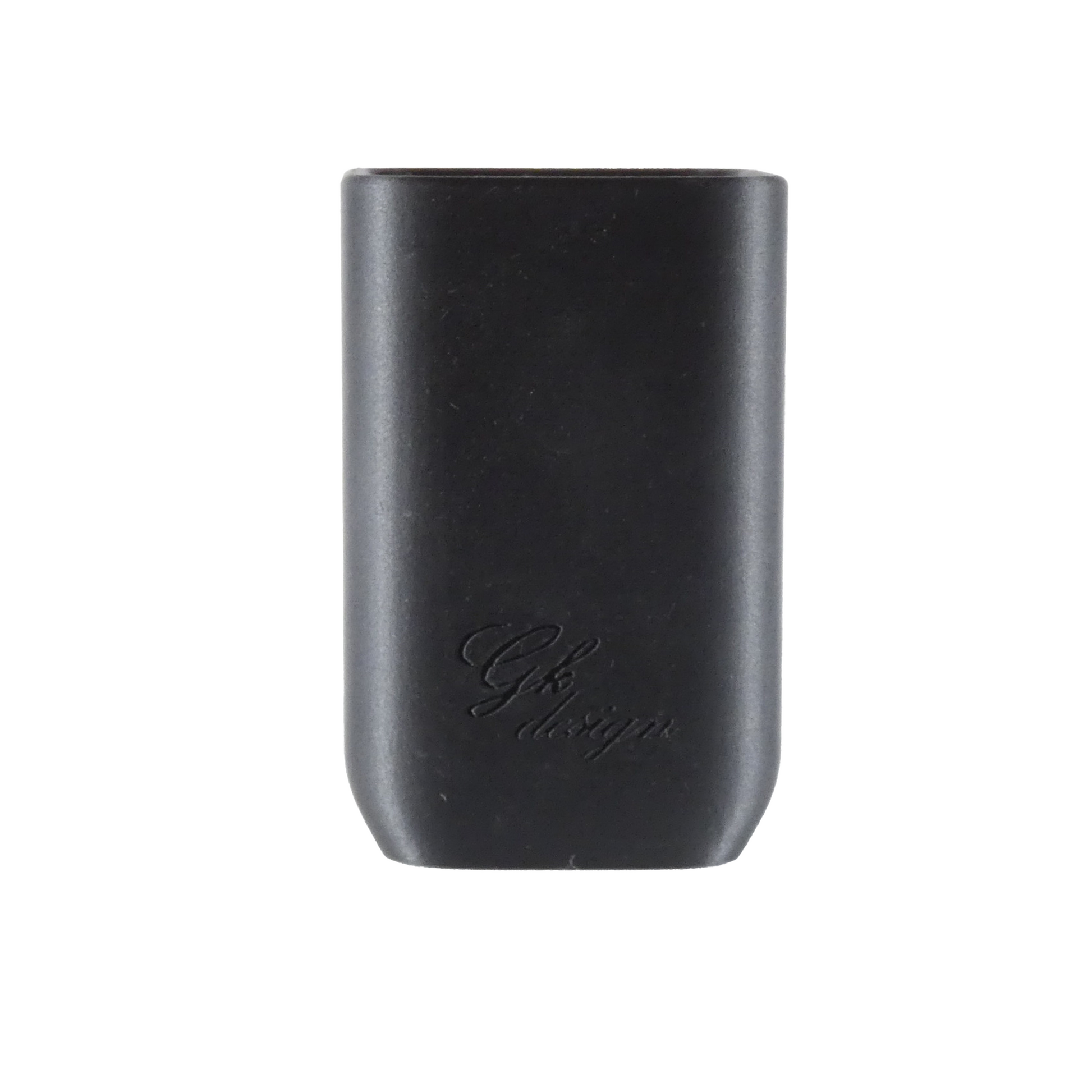 Pot à brosse à dents en PLA noir mat, accessoire minimaliste et fonctionnel pour organiser votre salle de bain avec style.