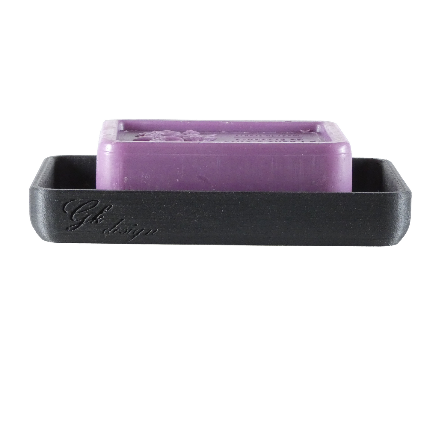 Porte-savon en noir mat ou blanc cassé - Accessoire de salle de bain design moderne et minimaliste