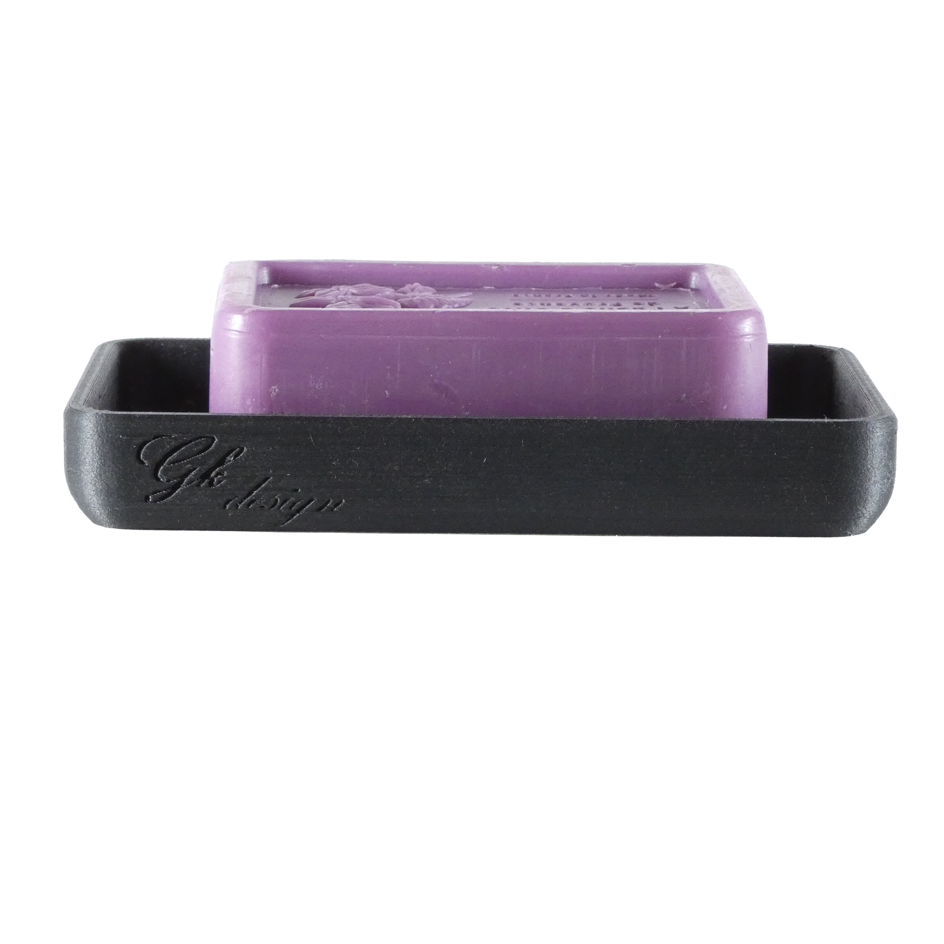 Porte-savon en noir mat ou blanc cassé - Accessoire de salle de bain design moderne et minimaliste